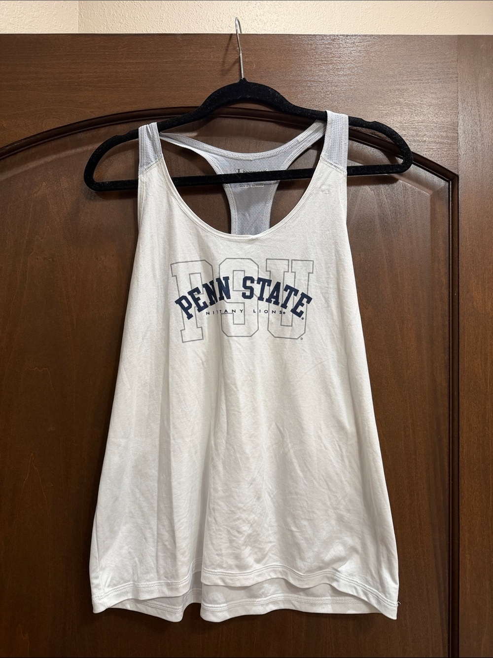 Penn State Champion White Racerback Tank Top